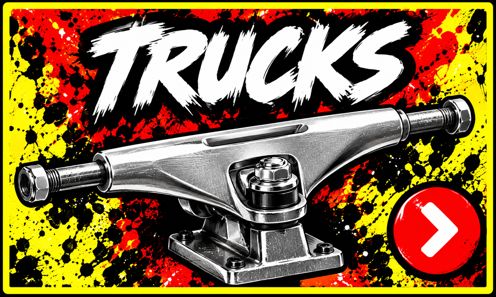 Skateboard trucks for street skating and skateboard setups